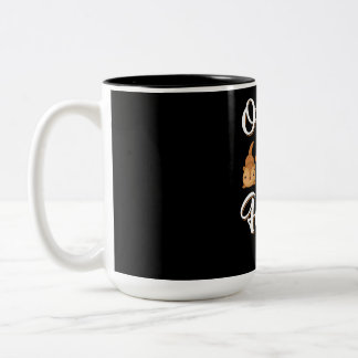 Otter Gift | Otters Make Me Happy Two-Tone Coffee Mug