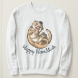Otter Hanukkah T-Shirt Sweatshirt<br><div class="desc">Cute Otter Hanukkah</div>