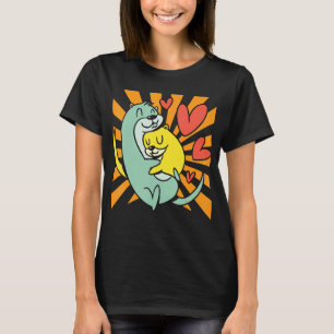 Otter Hugging T-Shirt
