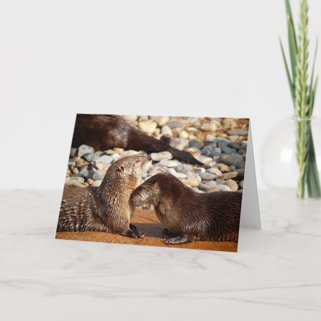 Otter Love Card (Front)