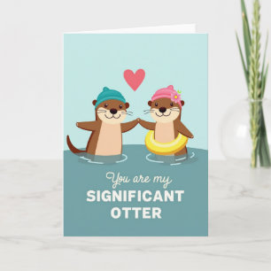 Otter Love Significant Other Card