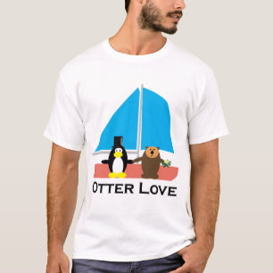 Otter Love wedding T-Shirt
