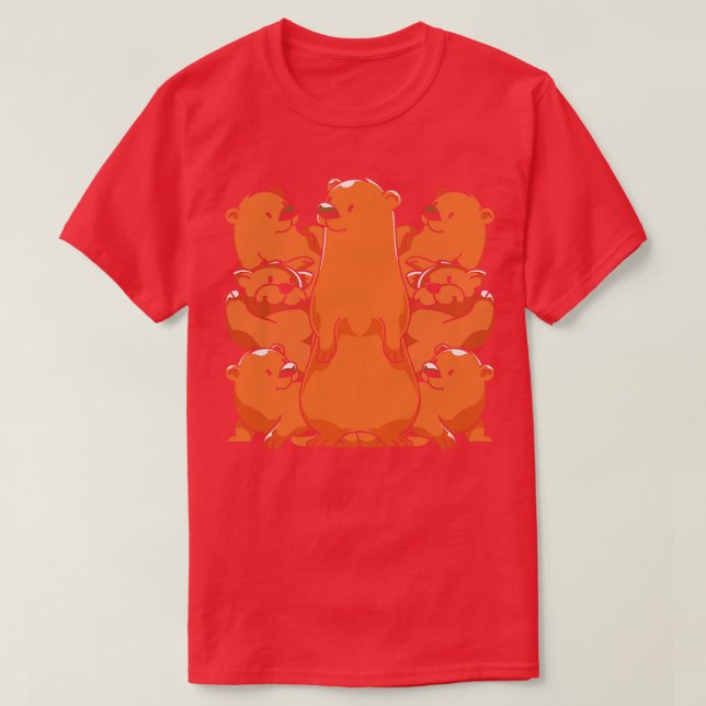 Otter Lover Cute Otters T-Shirt (Design Front)