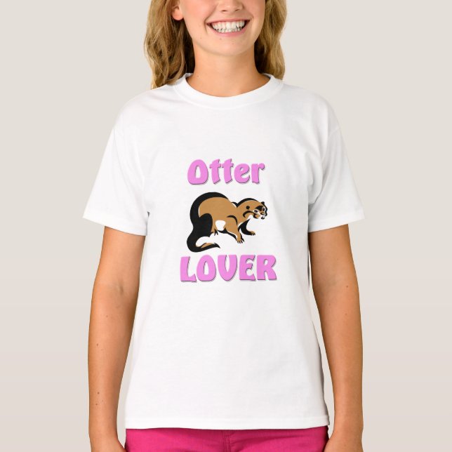 Otter Lover T-Shirt (Front)