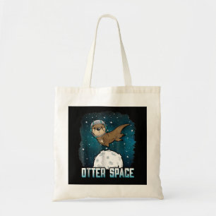 Otter Lovers Otter Space Funny Outer Space Animal Tote Bag
