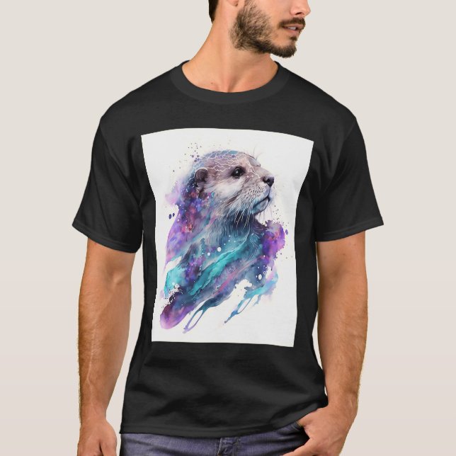 Otter  Magical Sea Otter  3 T-Shirt (Front)