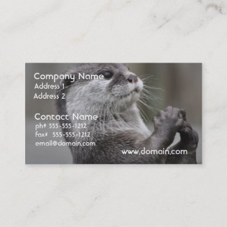 Otter Mastermind Business Cards