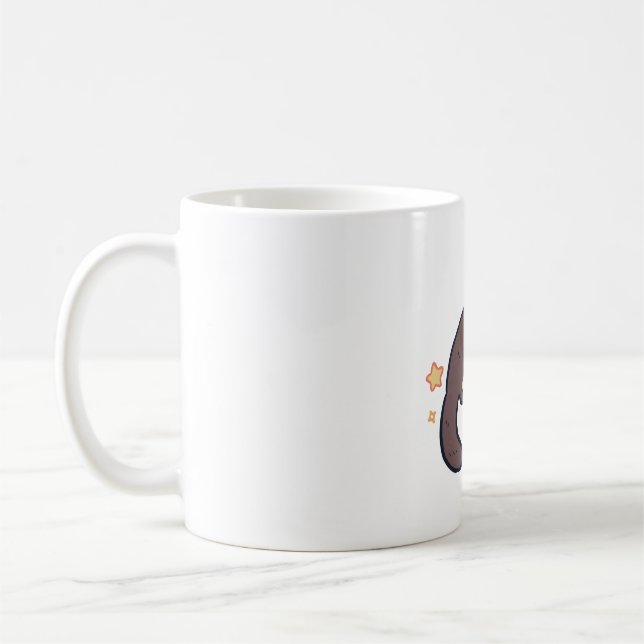 Otter mum Magic Coffee Mug (Left)