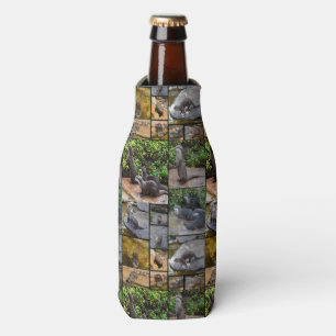 Otter Photo Collage, Stubby Holder, Bottle Cooler