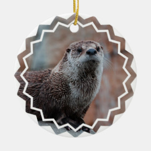 Otter Photo Ornament