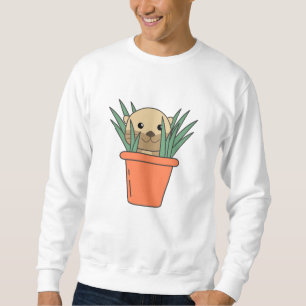 Otter Plants Nature Friend Animal Friend Gardener Sweatshirt