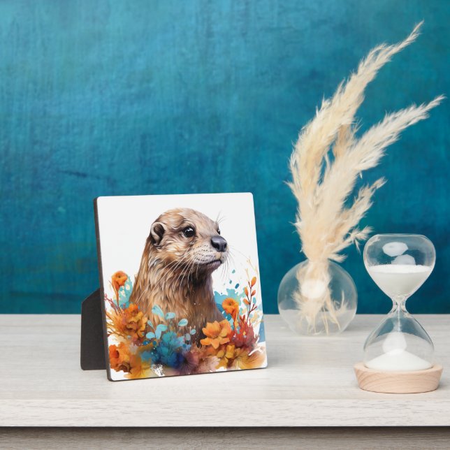 otter plaque (Insitu)