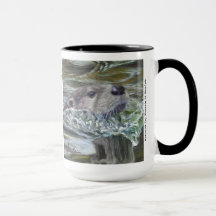 Otter Pops!  15 oz mug