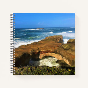 Otter Rock at Devil's Punchbowl State Park, Oregon Notebook