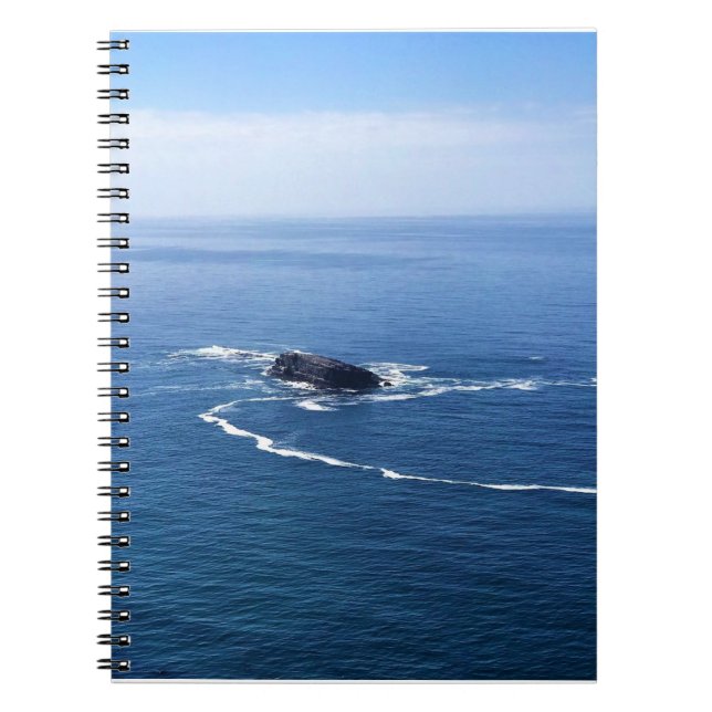 Otter Rock, Cape Foulweather, Newport, Oregon Notebook (Front)