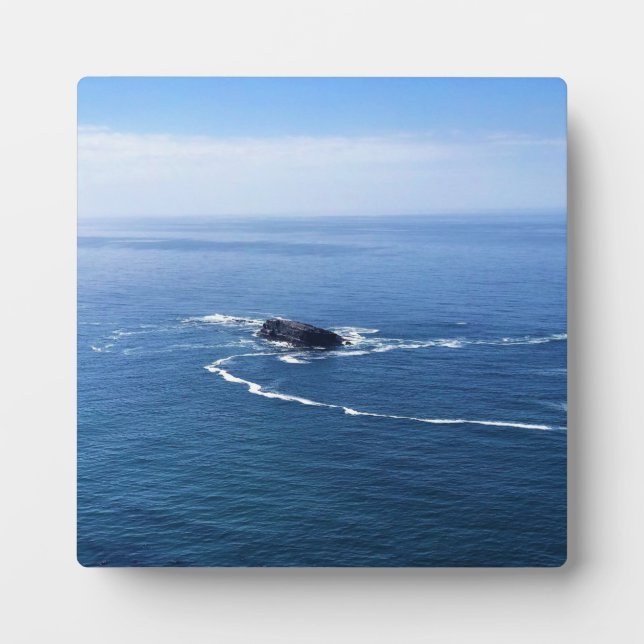 Otter Rock, Cape Foulweather, Newport, Oregon Plaque (Front)