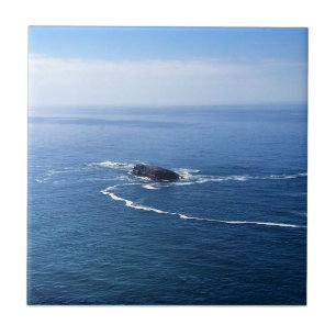 Otter Rock, Cape Foulweather, Newport, Oregon Tile