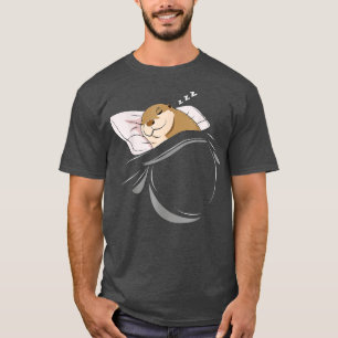 Otter Sleeping Animal Pajamas Nap PJs Outfit Gift  T-Shirt