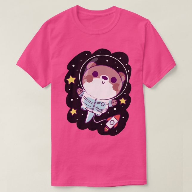 Otter Space T-Shirt (Design Front)