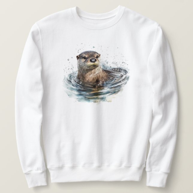 Otter Sweatshirt (Design Front)
