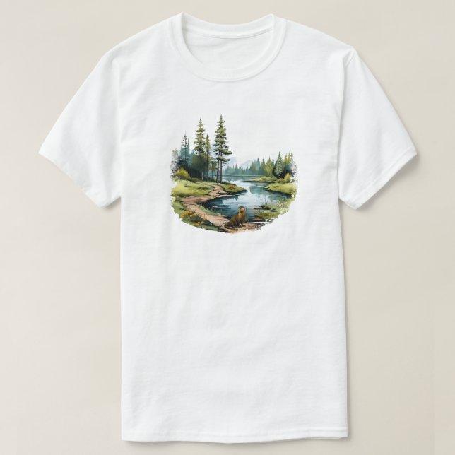 Otter T-Shirt (Design Front)