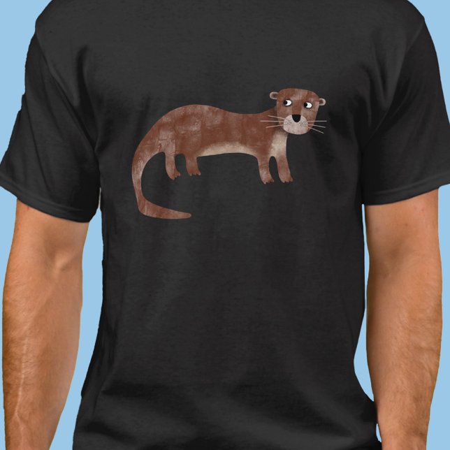 Otter T-Shirt (Fun otter t-shirt for wildlife lovers)