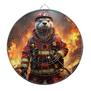 Otter The Fire Fighter, Dartboard