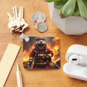 Otter The Fire Fighter, Key Ring