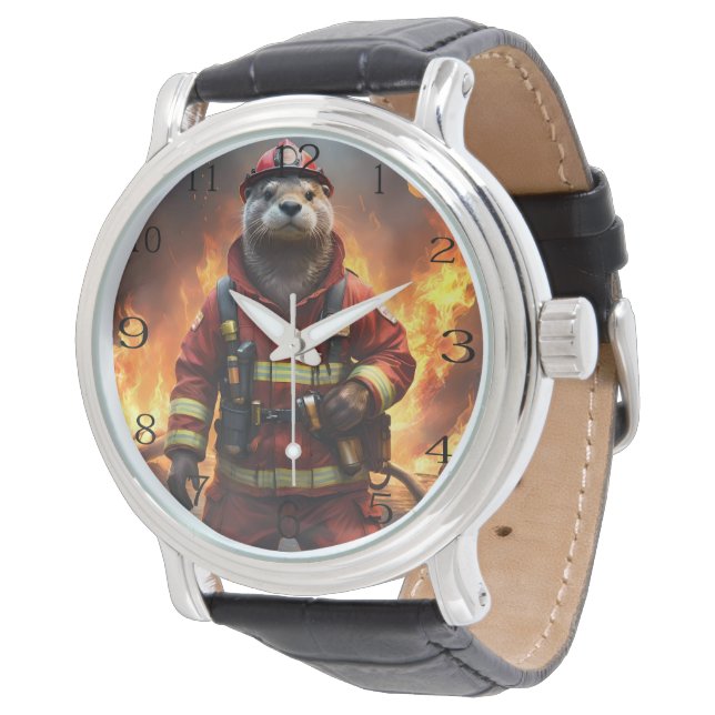 Otter The Fire Fighter, Watch (Angled)