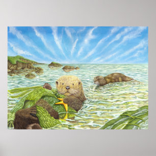 Otter Tide Poster