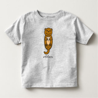 Otter Toddler Top or T-Shirt (with base)
