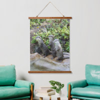 Otter Triplets, Wall Hanging