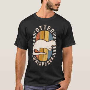 Otter Whisperer Vintage Classic Retro Animal Love T-Shirt