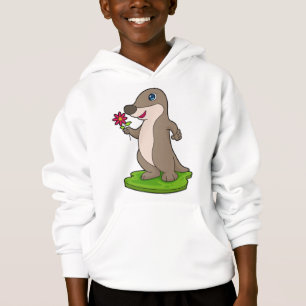 Otter with Flower