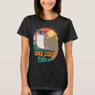 Otter World Otter Day Wildlife Otters men women k T-Shirt