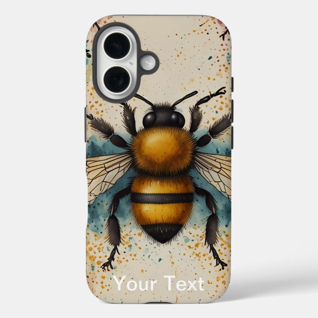 OtterBox Bee Patten Design Case-Mate iPhone Case (Back)
