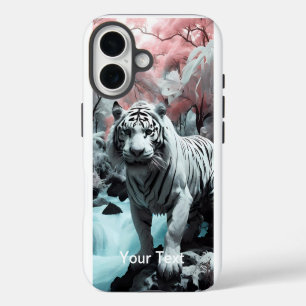 Otterbox Colourful White Tiger Nature & Wildlife iPhone 16 Case