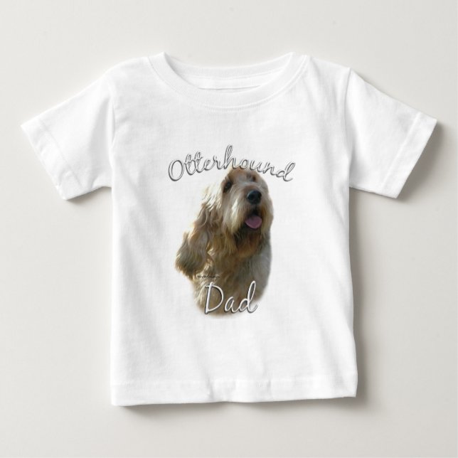 Otterhound Dad 2 Baby T-Shirt (Front)