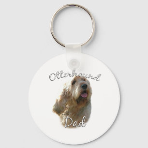 Otterhound Dad 2 Key Ring