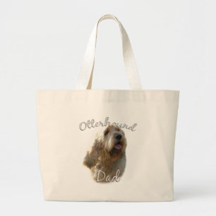 Otterhound Dad 2 Large Tote Bag