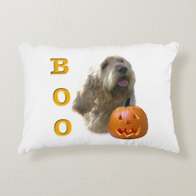 Otterhound Halloween BOO Decorative Cushion (Front)