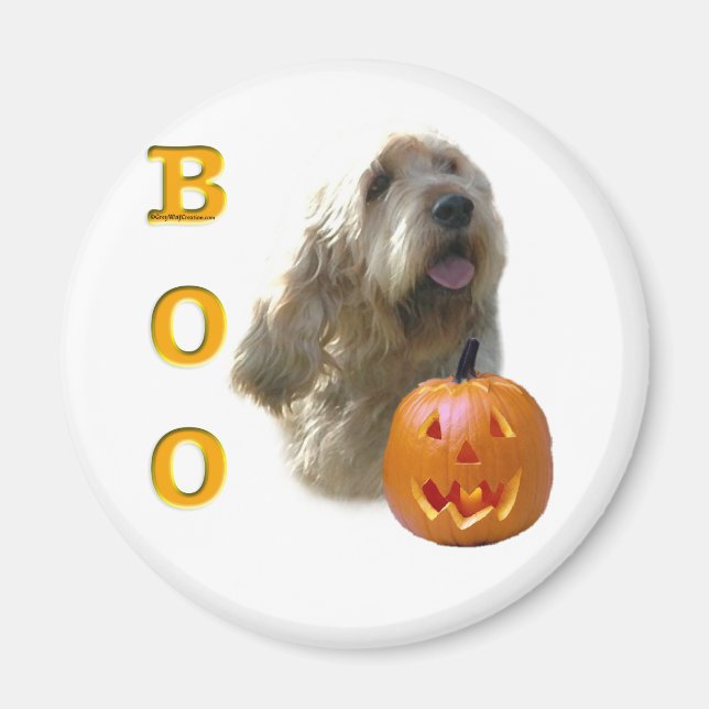 Otterhound Halloween BOO Magnet (Front)