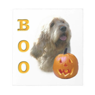 Otterhound Halloween BOO Notepad