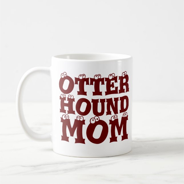 Otterhound Mum Coffee Mug (Left)