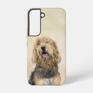 Otterhound Painting - Cute Original Dog Art Samsung Galaxy Case