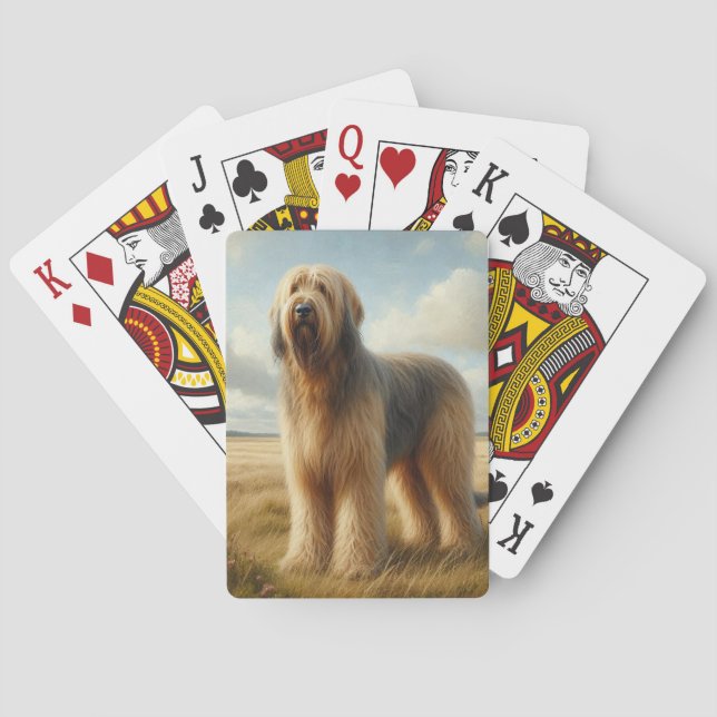 Otterhound Playing Cards (Back)