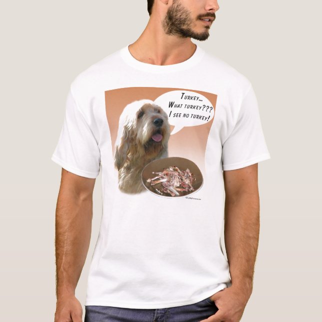 Otterhound Turkey T-Shirt (Front)
