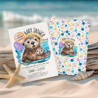 Otterly Adorable Beach Baby Shower