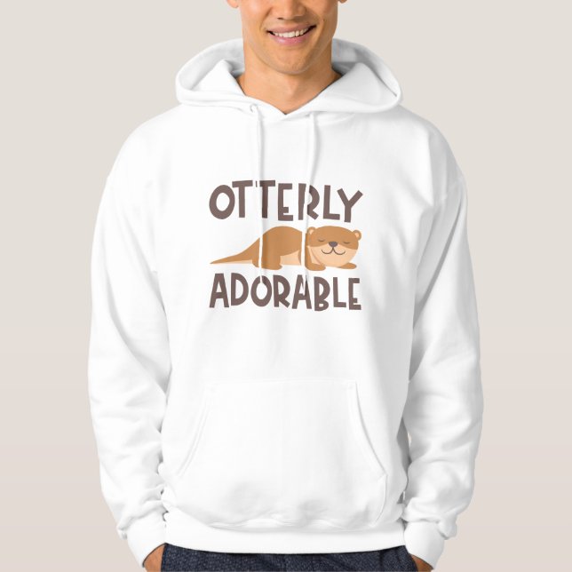 Otterly Adorable Hoodie (Front)
