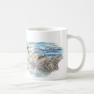 Otterly Adorable Humourous Cute  Otter Animal Coffee Mug